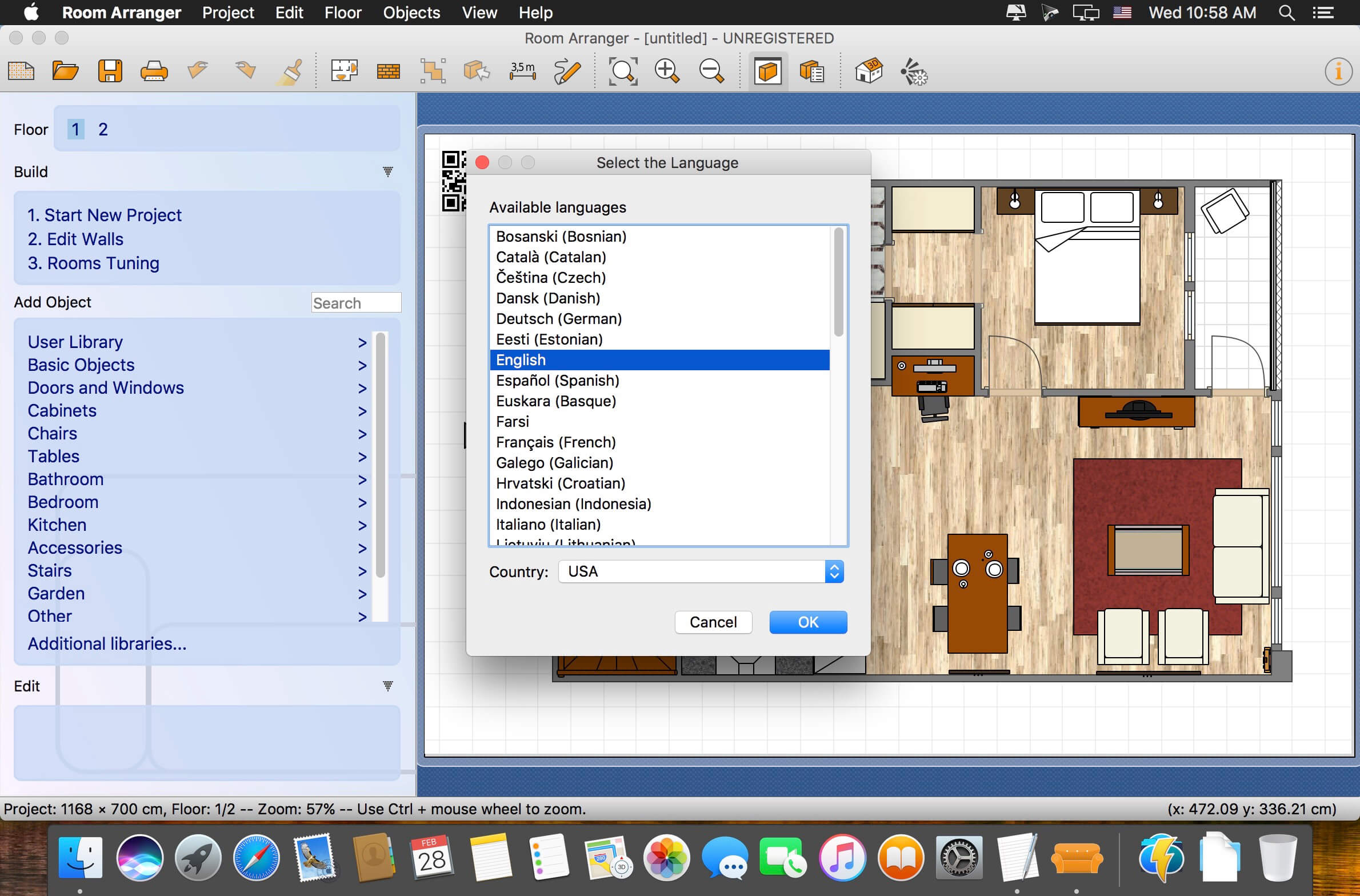 Room Arranger screenshot 2